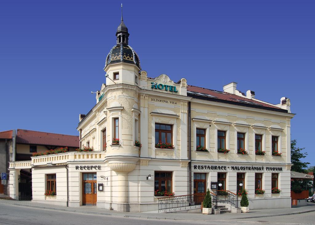 Hotel Jelinkova Vila Вельке-Мезіржічі Екстер'єр фото